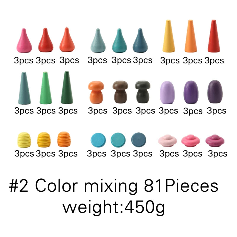 Magic in Every Block: Montessori Rainbow Play